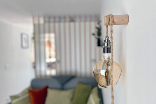 Designer-Wohnzimmerlampe Detail