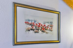 Wohnzimmer Wandbild Detail