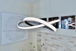 Essbereich Designer-Lampe Detail