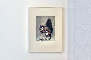 Wohnbereich Wandbild Detail